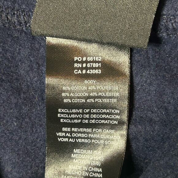 NFL Team Apparel Hoodie Kids M 5/6 Blue Seattle Seahawks Kangaroo Pockets Hoodie - Picture 9 of 12